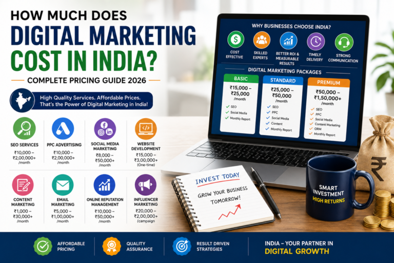 Read more about the article 📈 How Much Does Digital Marketing Cost in India?